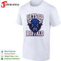 Lets Go Buffalo Bison Mascot Sports Football shirt