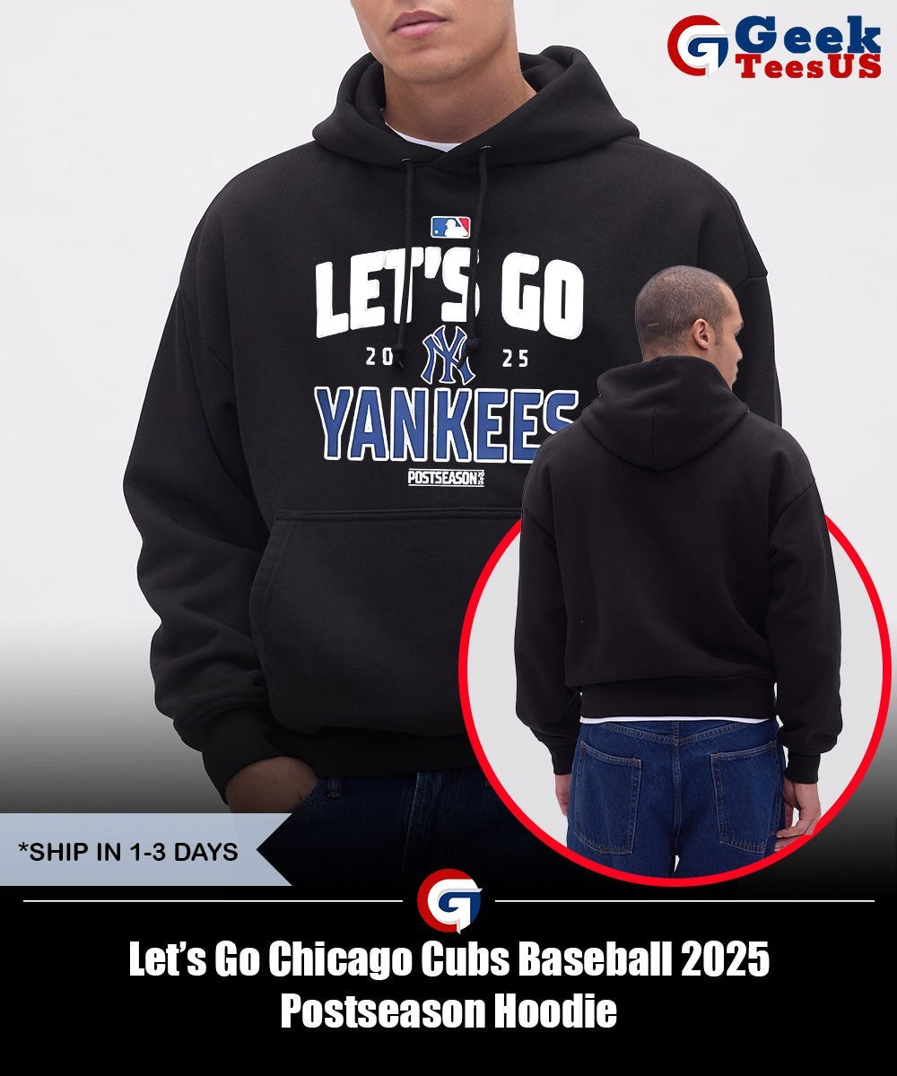 Let’s Go Chicago Cubs Baseball 2025 Postseason shirt