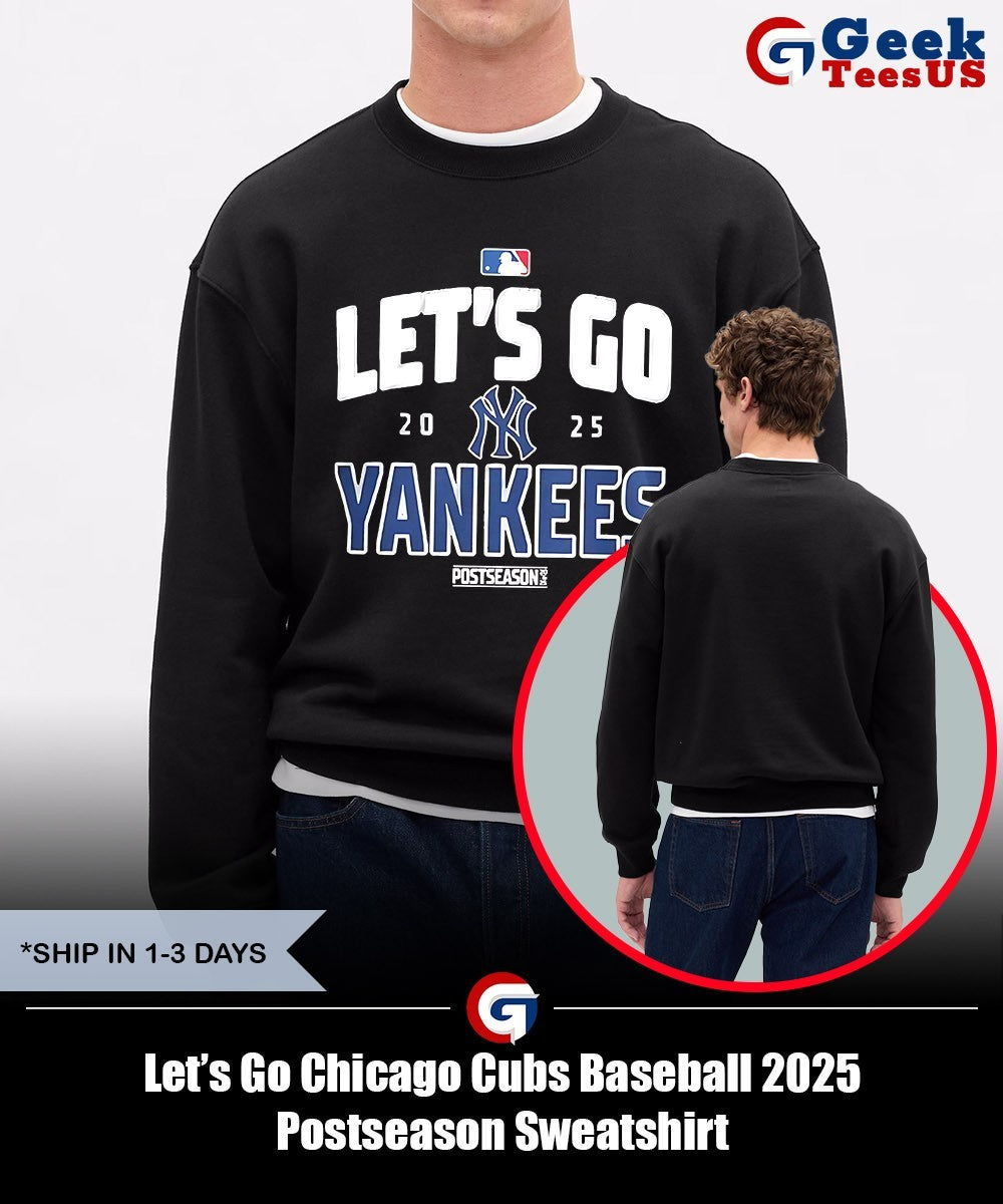Let’s Go Chicago Cubs Baseball 2025 Postseason shirt