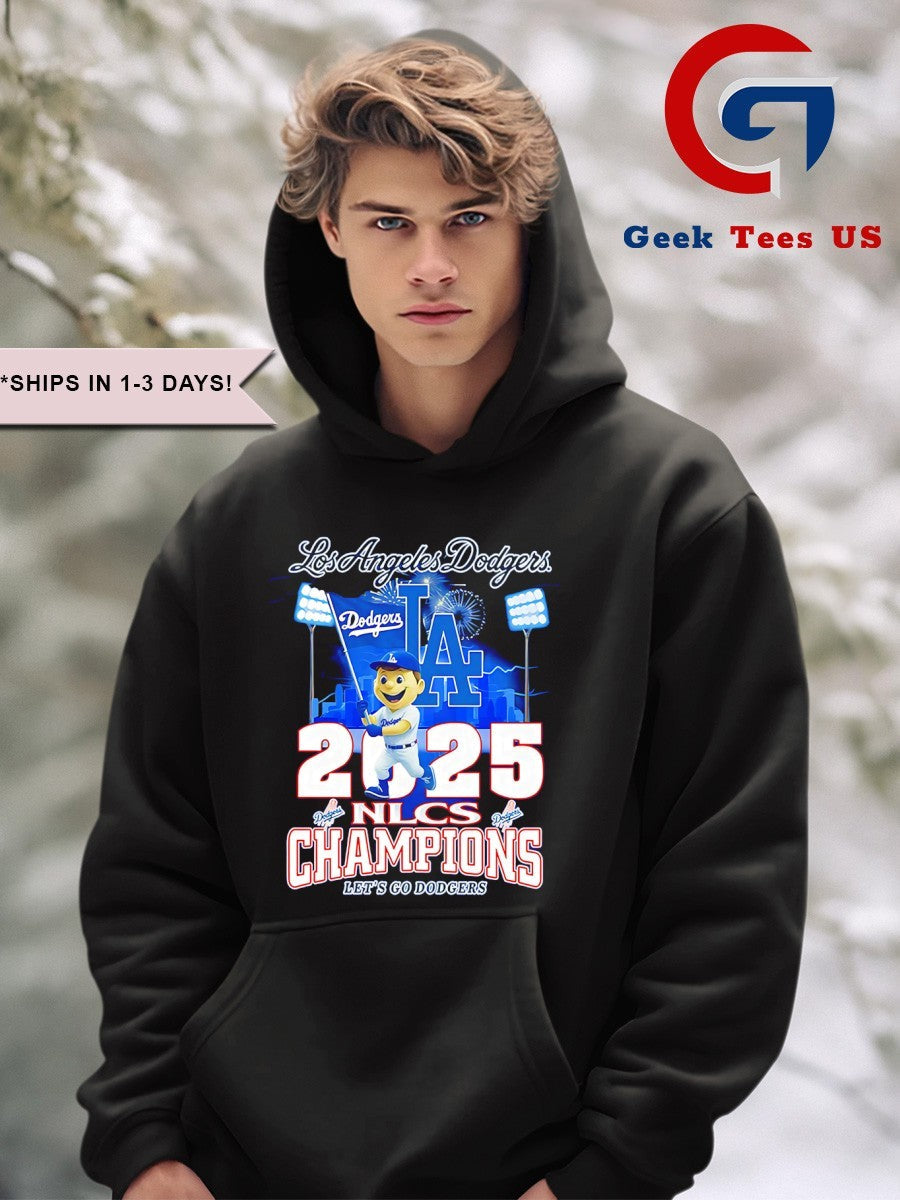 Let’s Go Dodgers 2025 NLCS Champions Los Angeles Dodgers MLB World Series mascot shirt