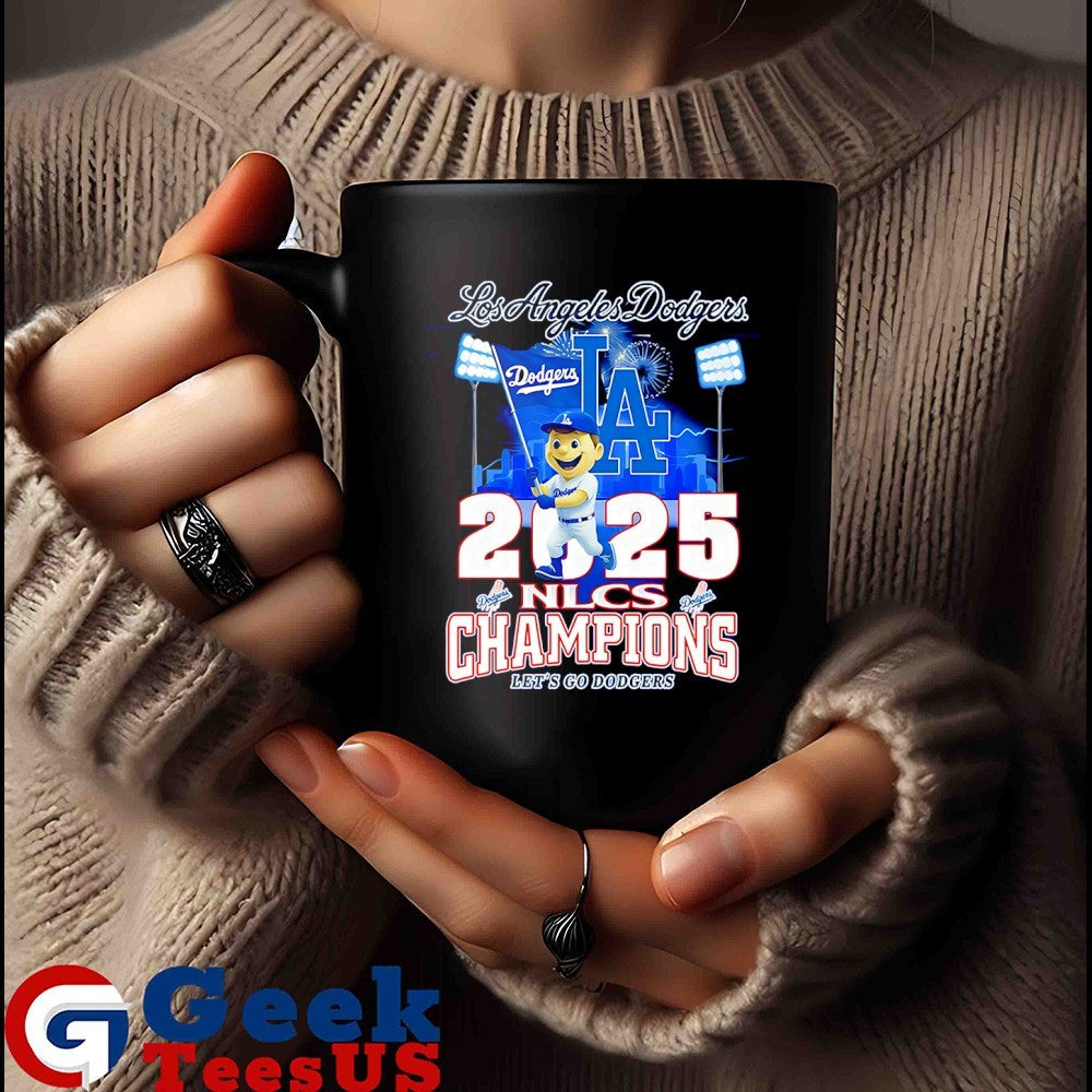 Let’s Go Dodgers 2025 NLCS Champions Los Angeles Dodgers MLB World Series mascot shirt
