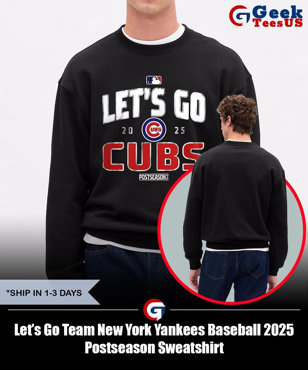 Let’s Go Team New York Yankees Baseball 2025 Postseason shirt