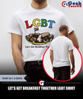 Let’s get breakfast together LGBT shirt