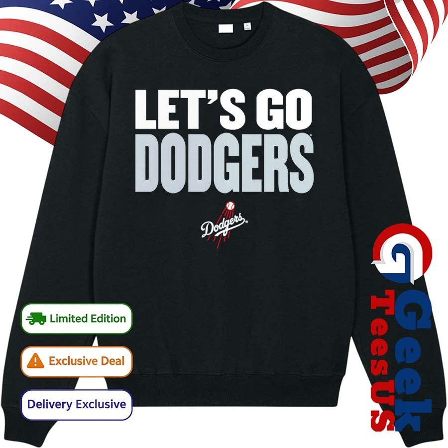 Let’s go Los Angeles Dodgers MLB slogan shirt
