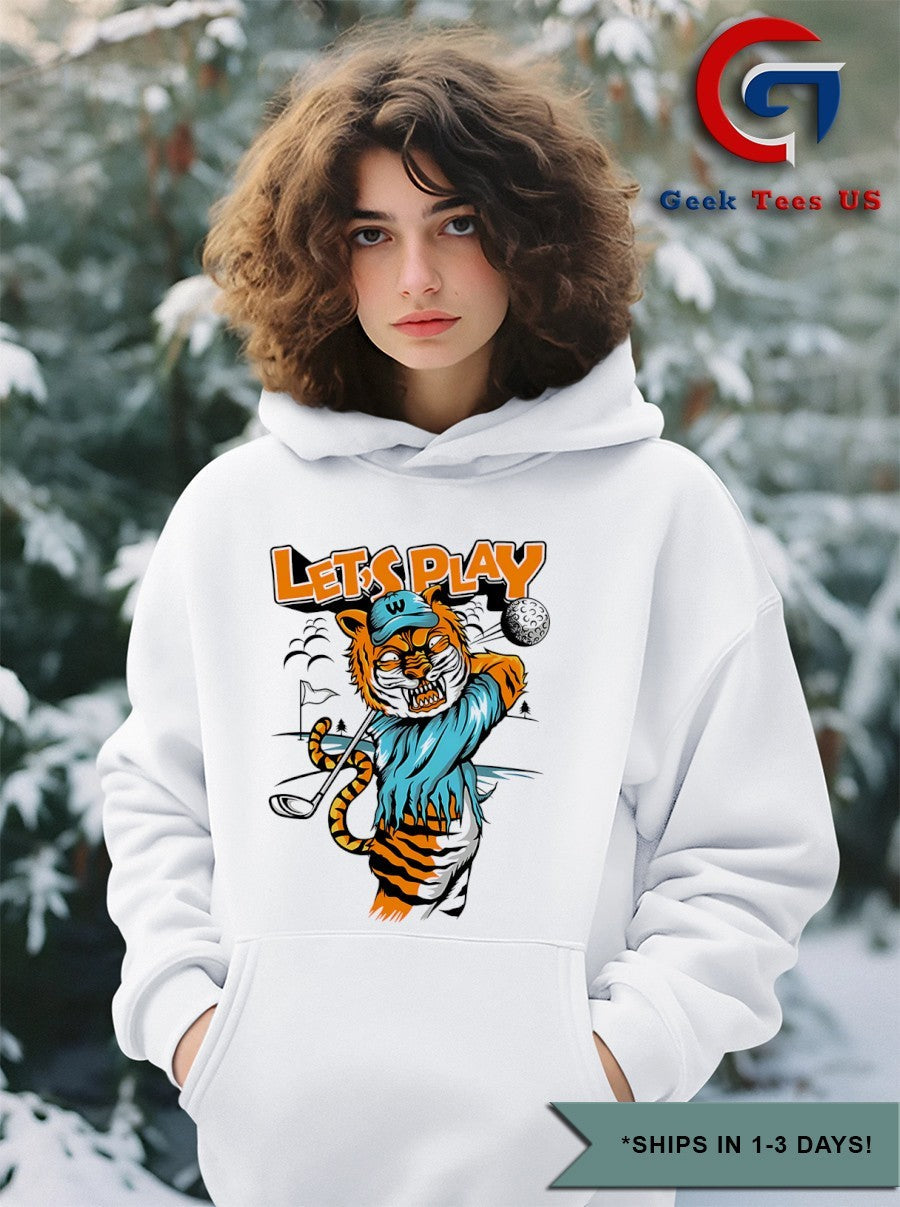 Let’s play Golf Tiger shirt