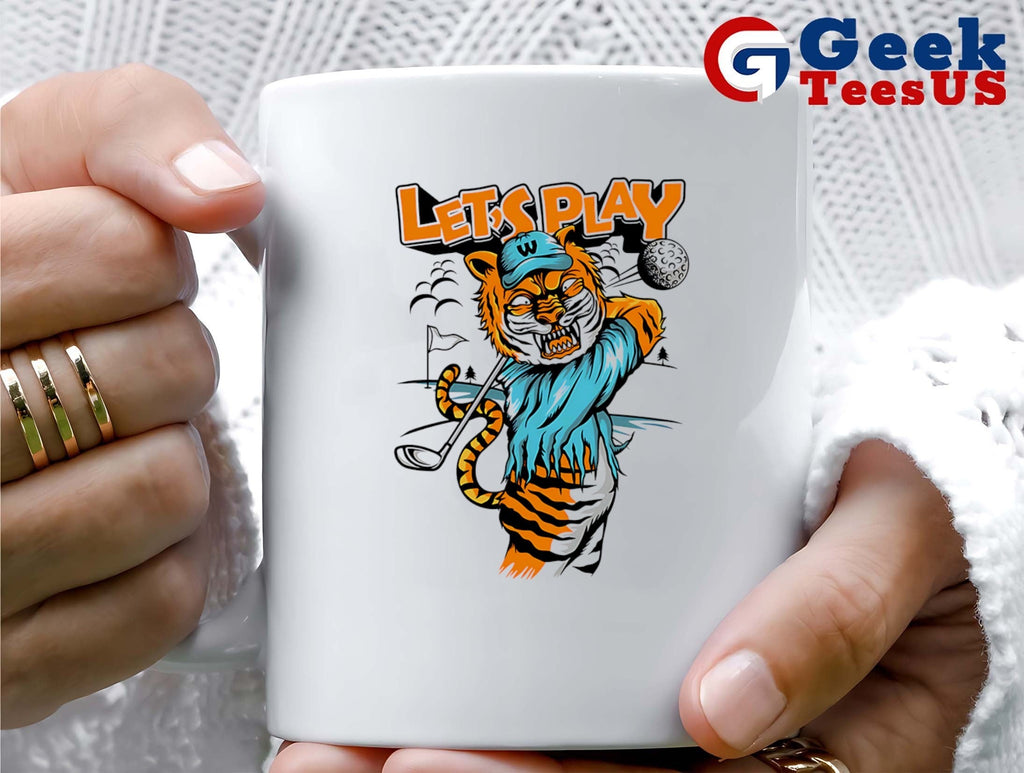 Let’s play Golf Tiger shirt