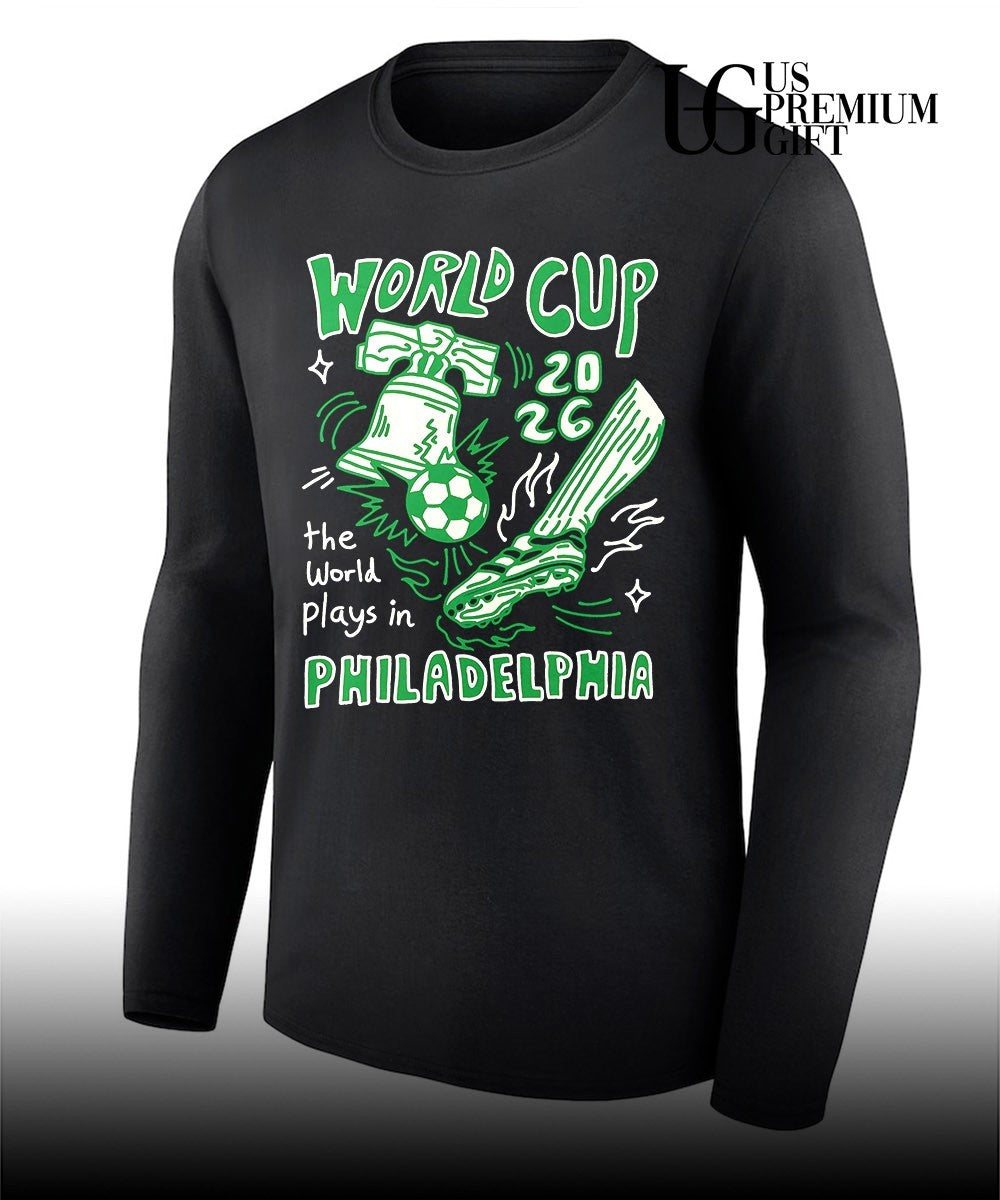 Liberty Bell World Cup 2026 the World plays in Philadelphia shirt