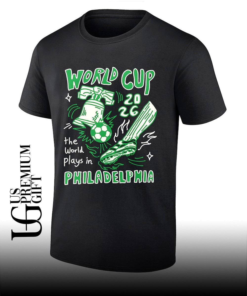 Liberty Bell World Cup 2026 the World plays in Philadelphia shirt