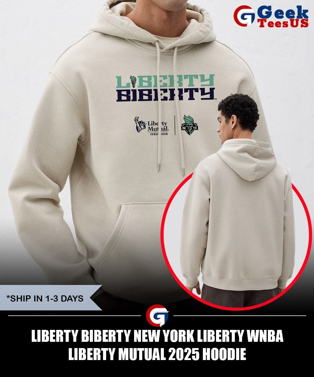 Liberty Biberty New York Liberty WNBA Liberty Mutual 2025 shirt