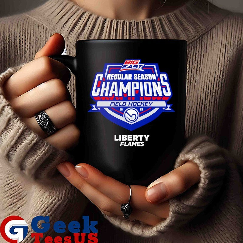 Liberty Flames Field Hockey 2025 Big East Regular Season Champions logo shirt