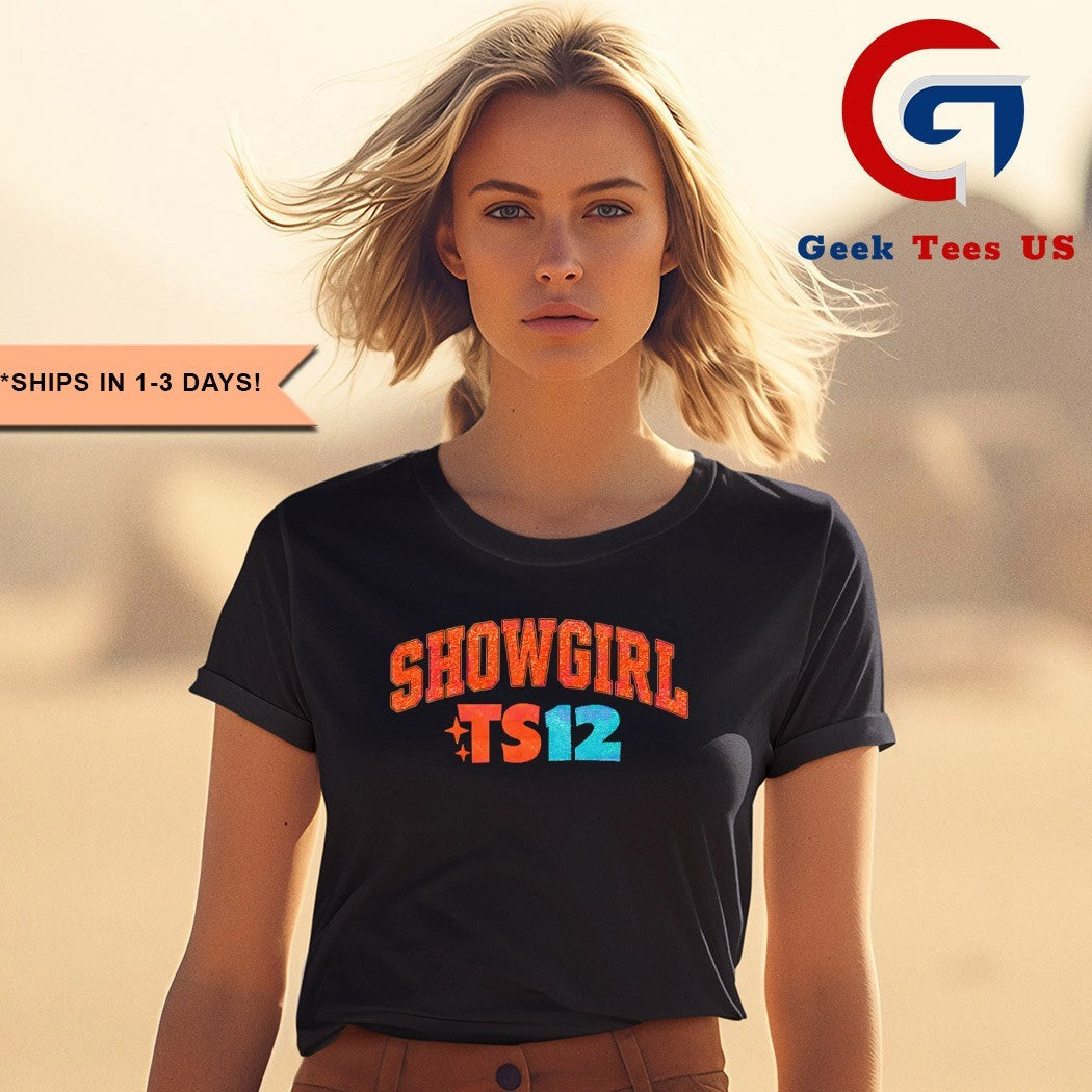 Life Of A Showgirl Ts12 Glitter Taylor shirt