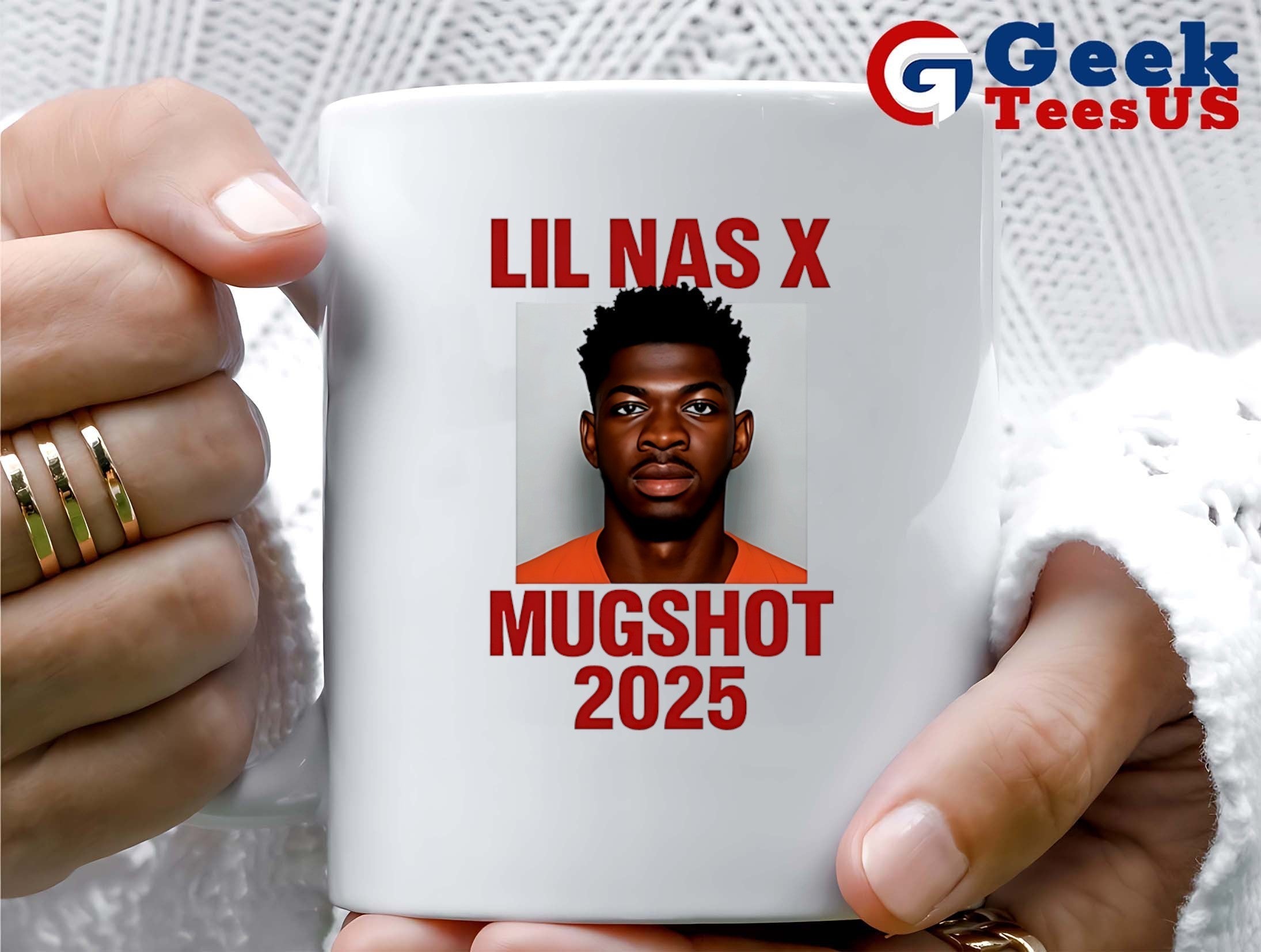 Lil Nas X Mugshot 2025 shirt