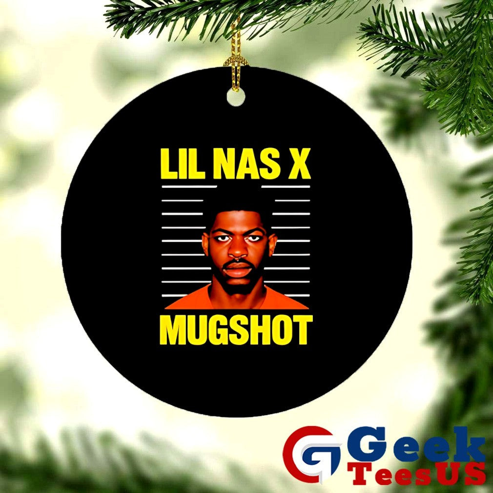 Lil Nas X mugshot shirt