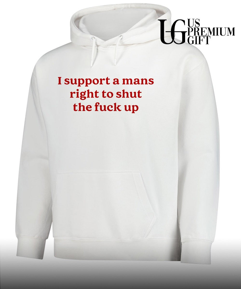 Lili Reinhart wearing I support a man’s right to shut the fuck up shirt