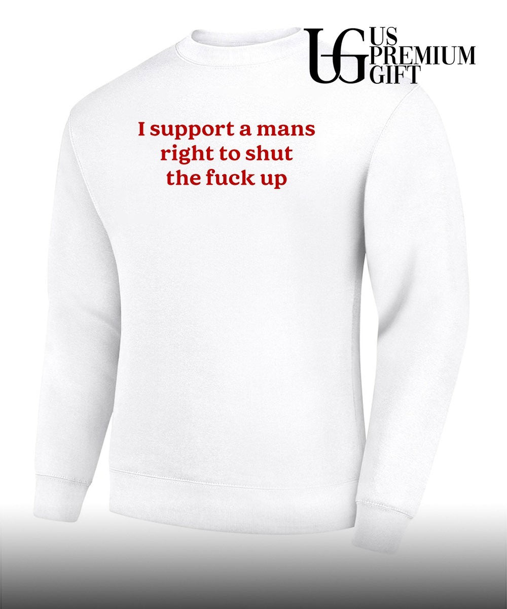 Lili Reinhart wearing I support a man’s right to shut the fuck up shirt