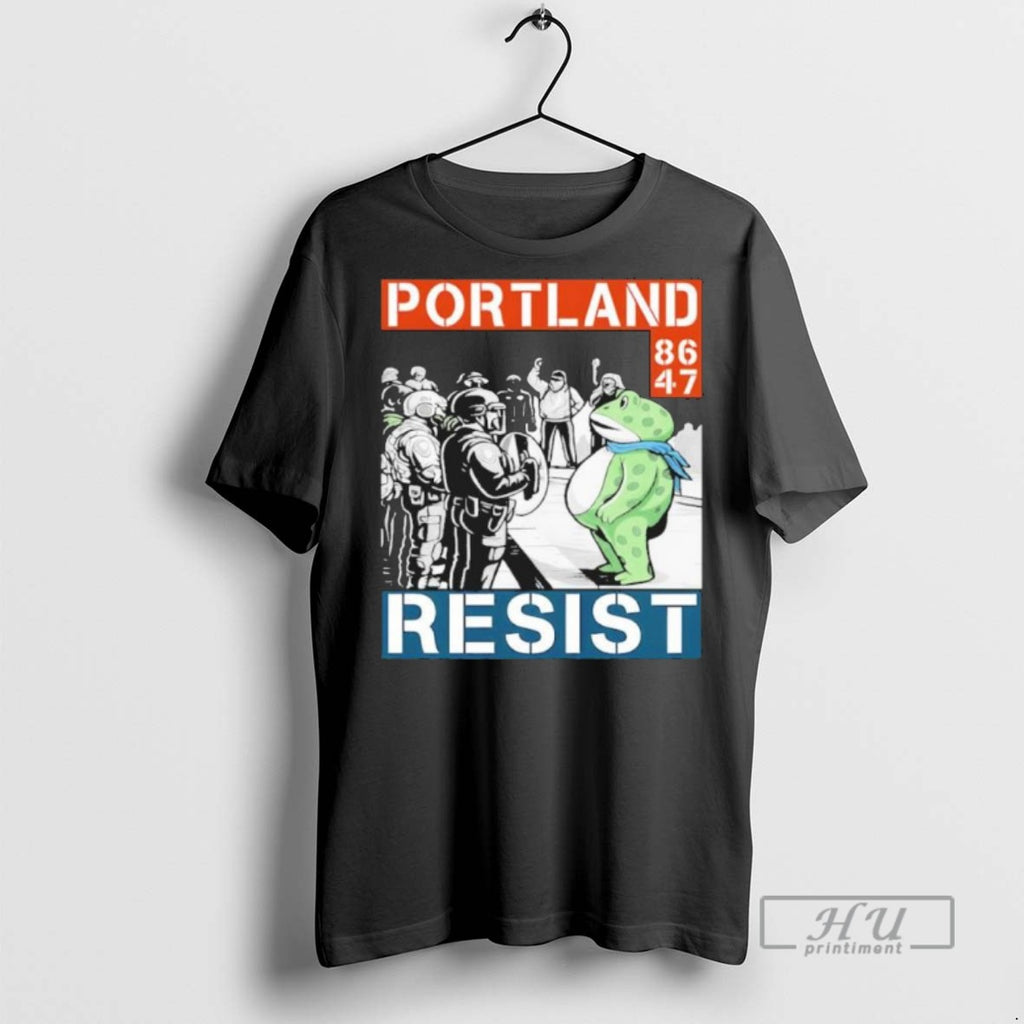 Limited Edition 86 47 Portland Frog Protest Rage Against The Machine Graphic Tee Shirt