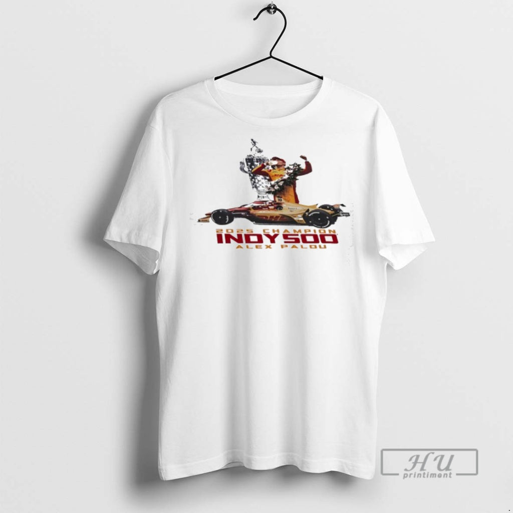 Limited Edition Alex Palou Indy 500 Championship 2025 Graphic Tee Shirt Sweatshirt Hoodies