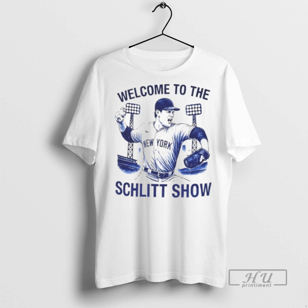 Limited Edition Cam Schlittler Welcome To The Schlitt Show New York Yankees Graphic