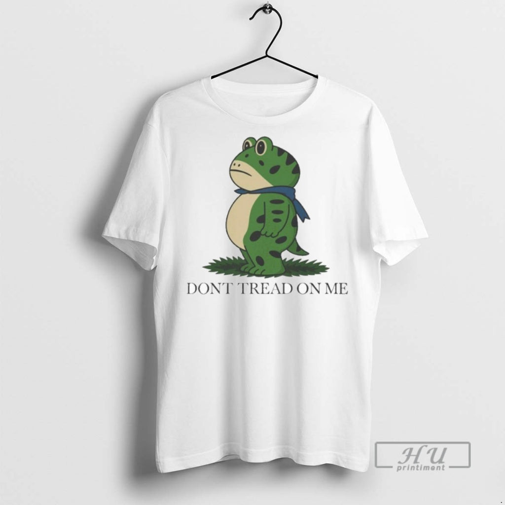 Limited Edition Dont Tread On Me Portland Frog Graphic Tee Shirt Sweatshirt Hoodies
