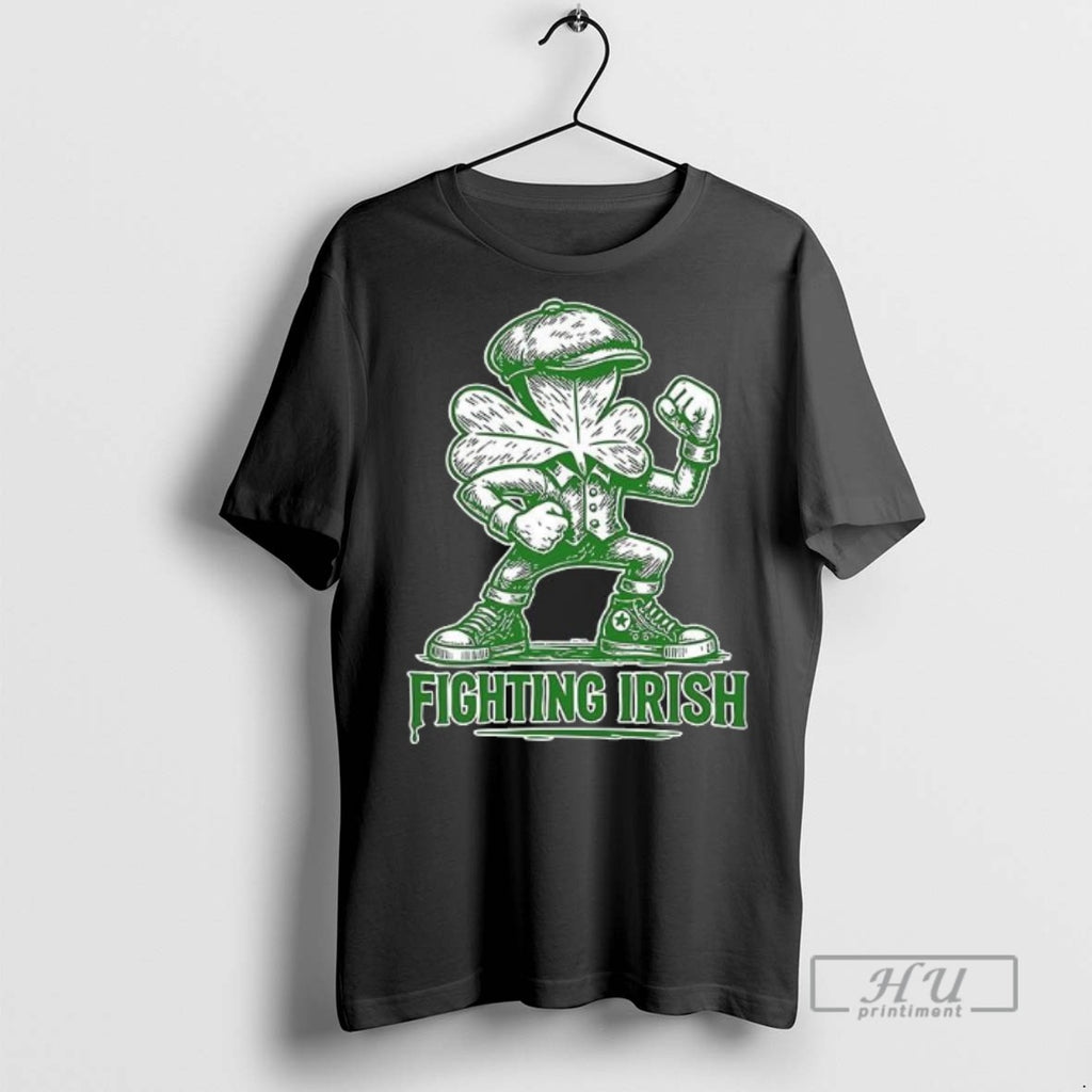 Limited Edition Fighting Irish Classic Graphic Tee Shirt Sweatshirt Hoodies