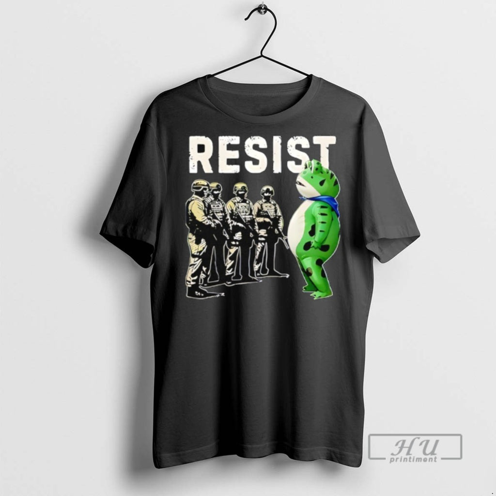 Limited Edition Frogs Resist Portland Frog Protest Graphic Tee Shirt Sweatshirt Hoodies