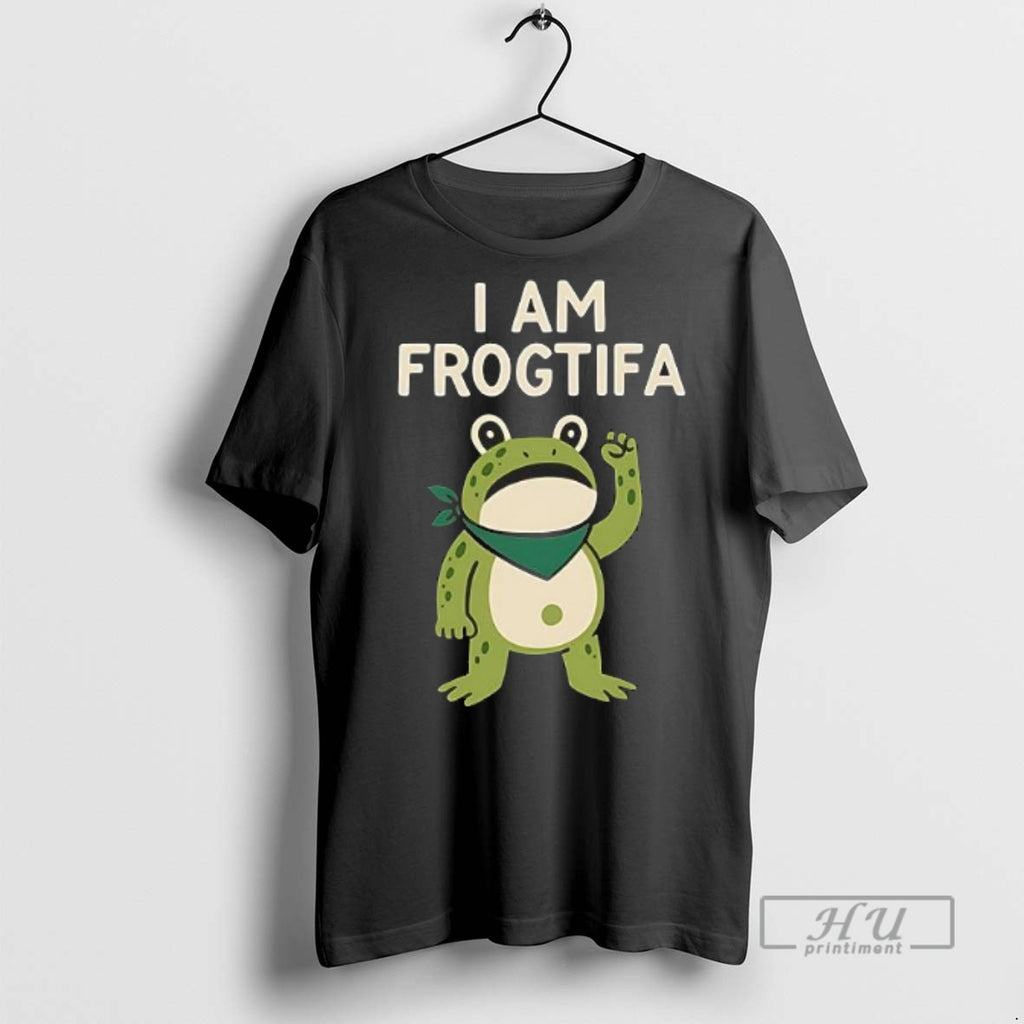 Limited Edition I Am Frog Tifa Portland Frog Graphic Tee Shirt Sweatshirt Hoodies