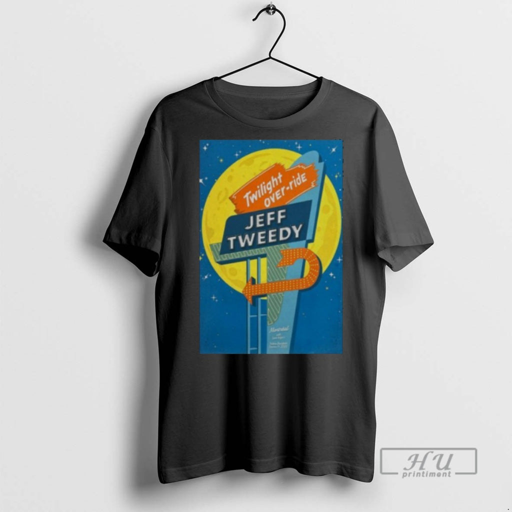 Limited Edition Jeff Tweedy Theatre Beanfield In Montreal Oct 11 2025 Graphic Tee Shirt