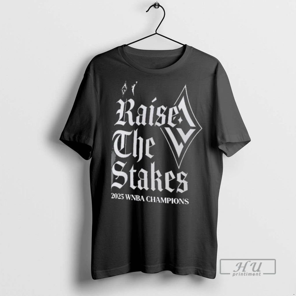 Limited Edition Las Vegas Aces Basketball Raise The Stakes 2025 Wnba Finals Champions Hometown Logo
