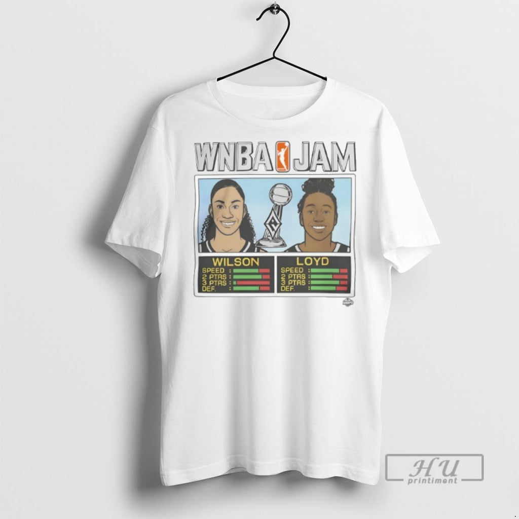 Limited Edition Las Vegas Aces Championship Gear Wilson And Loyd Wnba Jam Aces 2025 Champs