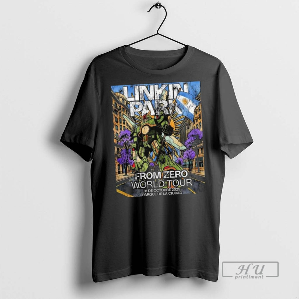 Limited Edition Linkin Park From Zero World Tour 2025 Buenos Aires Argentina Merch At Parque