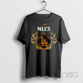 Limited Edition Los Angeles Dodgers 2025 Nlcs Champions Black Graphic Tee Shirt Sweatshirt Hoodies