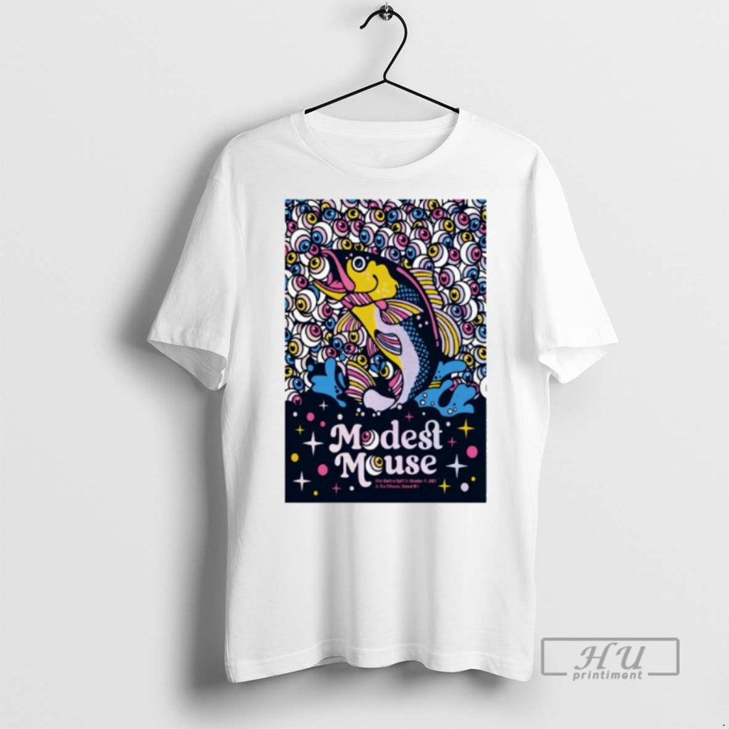 Limited Edition Modest Mouse Fall Tour 2025 The Fillmore Detroit Graphic Tee Shirt Sweatshirt Hoodies
