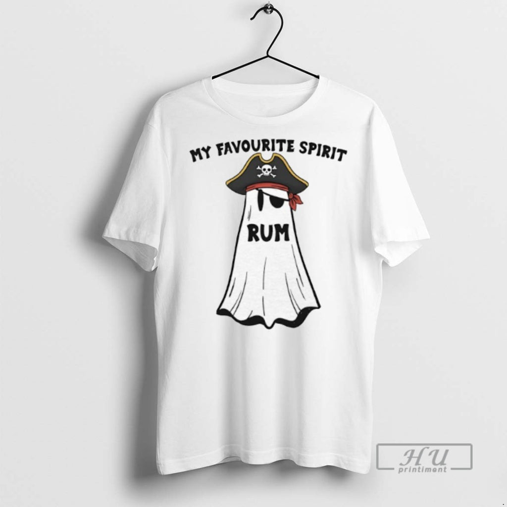 Limited Edition My Favourite Spirit Rum Ghost Graphic Tee Shirt Sweatshirt Hoodies