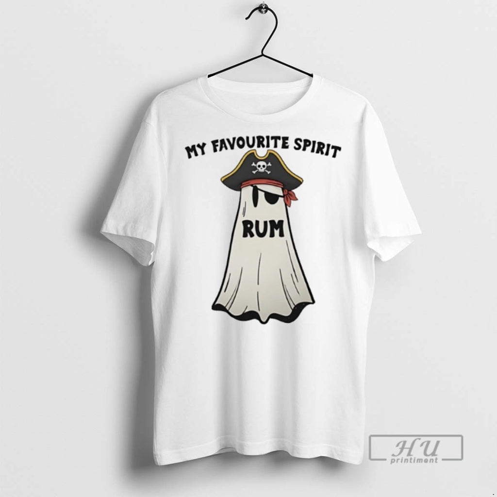 Limited Edition My Favourite Spirit Rum Pirates Ghost Graphic Tee Shirt Sweatshirt Hoodies
