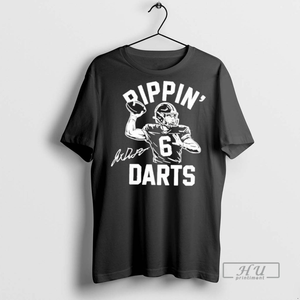Limited Edition New York Giants Ripping Jaxson Dart Signature Graphic Tee Shirt Sweatshirt Hoodies