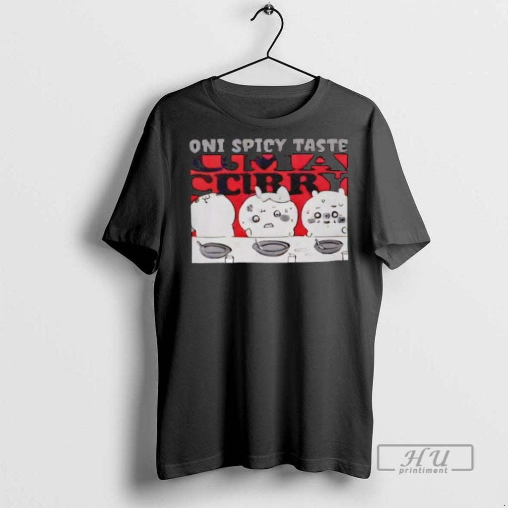 Limited Edition Oni Spicy Taste Uma Curry Graphic Tee Shirt Sweatshirt Hoodies