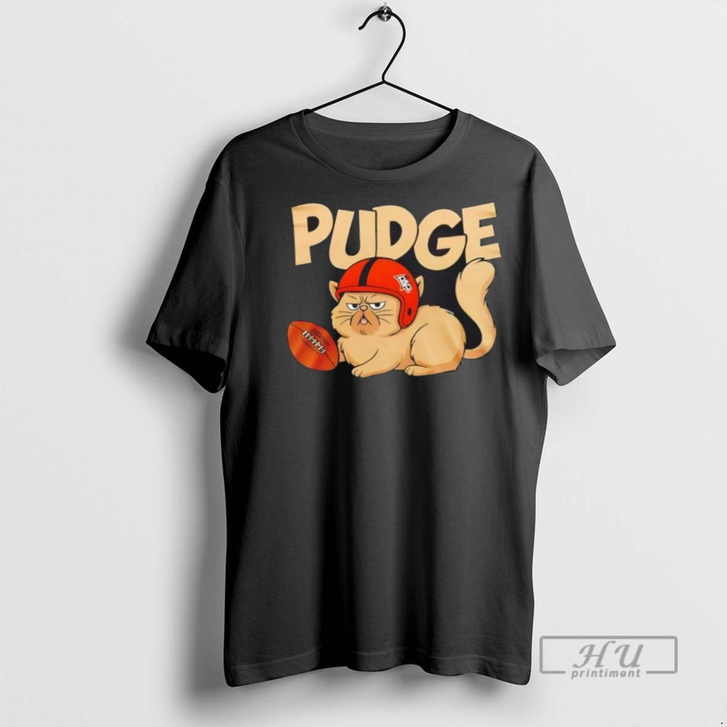 Limited Edition Pudge The Cat Bgsu Bowling Green State University Players 2 Sided Graphic Tee