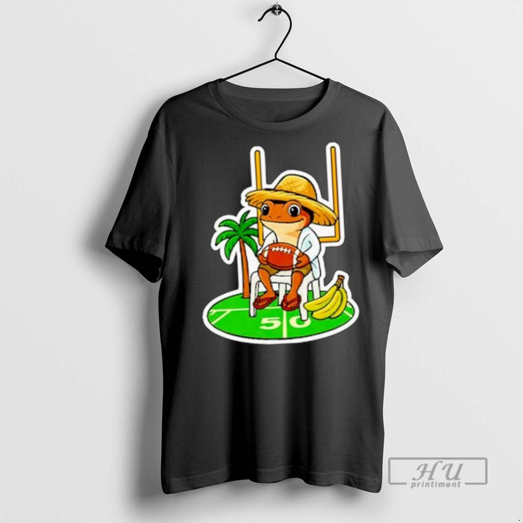 Limited Edition Puerto Rico Pride Cute Coqui Jibaro Football Game Ornaments Graphic Tee Shirt