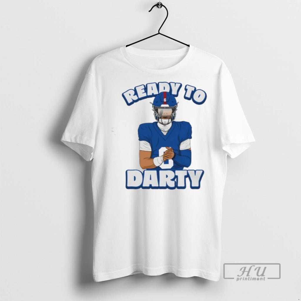 Limited Edition Ready To Darty Jaxson Dart New York Giants Graphic Tee Shirt Sweatshirt Hoodies