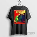 Limited Edition Resist Portland Frog Activist Vintage Graphic Tee Shirt Sweatshirt Hoodies