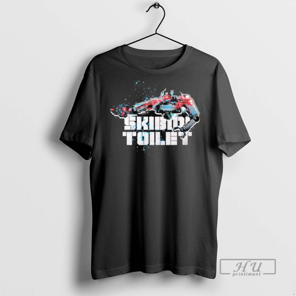 Limited Edition Robot Skibidi Toilet Graphic Tee Shirt Sweatshirt Hoodies