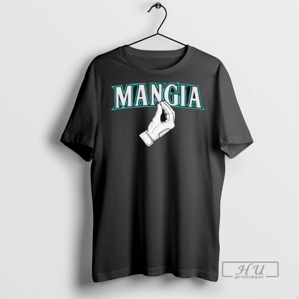 Limited Edition Seattle Mangia Graphic Tee Shirt Sweatshirt Hoodies