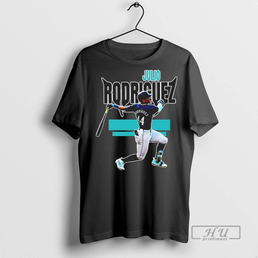 Limited Edition Seattle Mariners Julio Rodriguez Player Graphic Tee Shirt Sweatshirt Hoodies