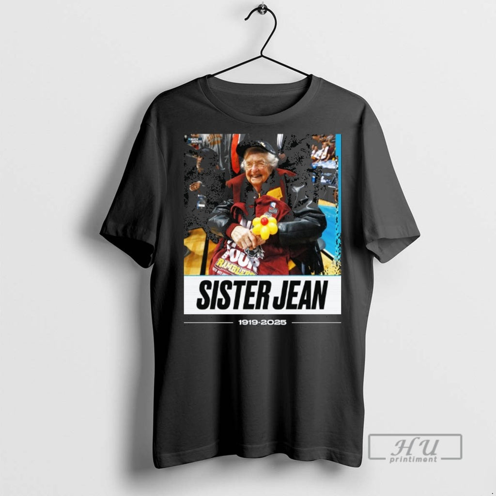 Limited Edition Sister Jean 1919 2025 A Legend That We Will Never Forget Graphic Tee