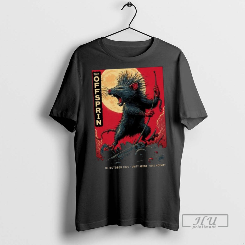 Limited Edition The Offspring October 10 2025 Unity Arena Oslo Long Sleve Graphic