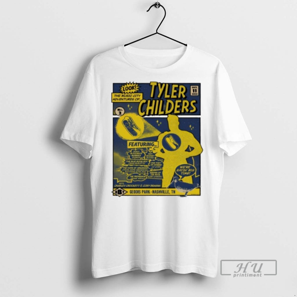 Limited Edition Tyler Childers Tour Geodis Park Nashville Tn Oct 11st 2025 Graphic