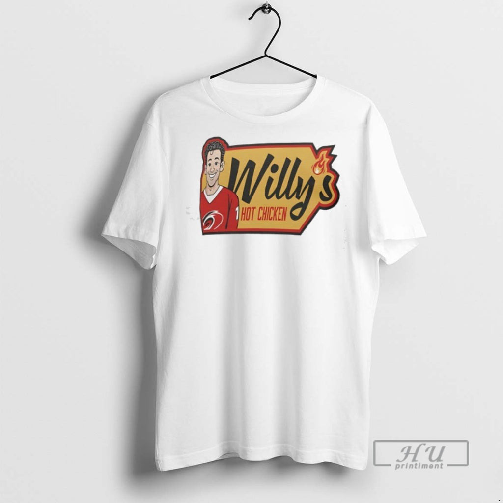 Limited Edition Willys Hot Chicken Carolina Hurricanes Graphic Tee Shirt Sweatshirt Hoodies