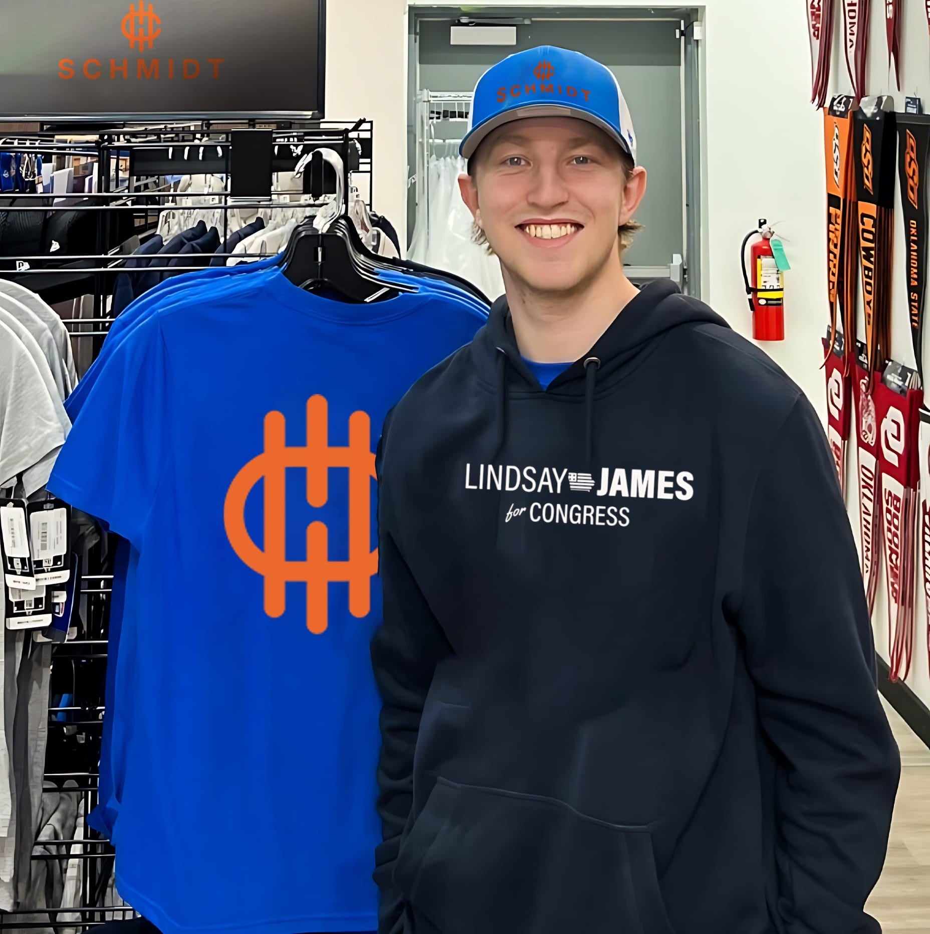 Lindsay James For Congress Logo shirt
