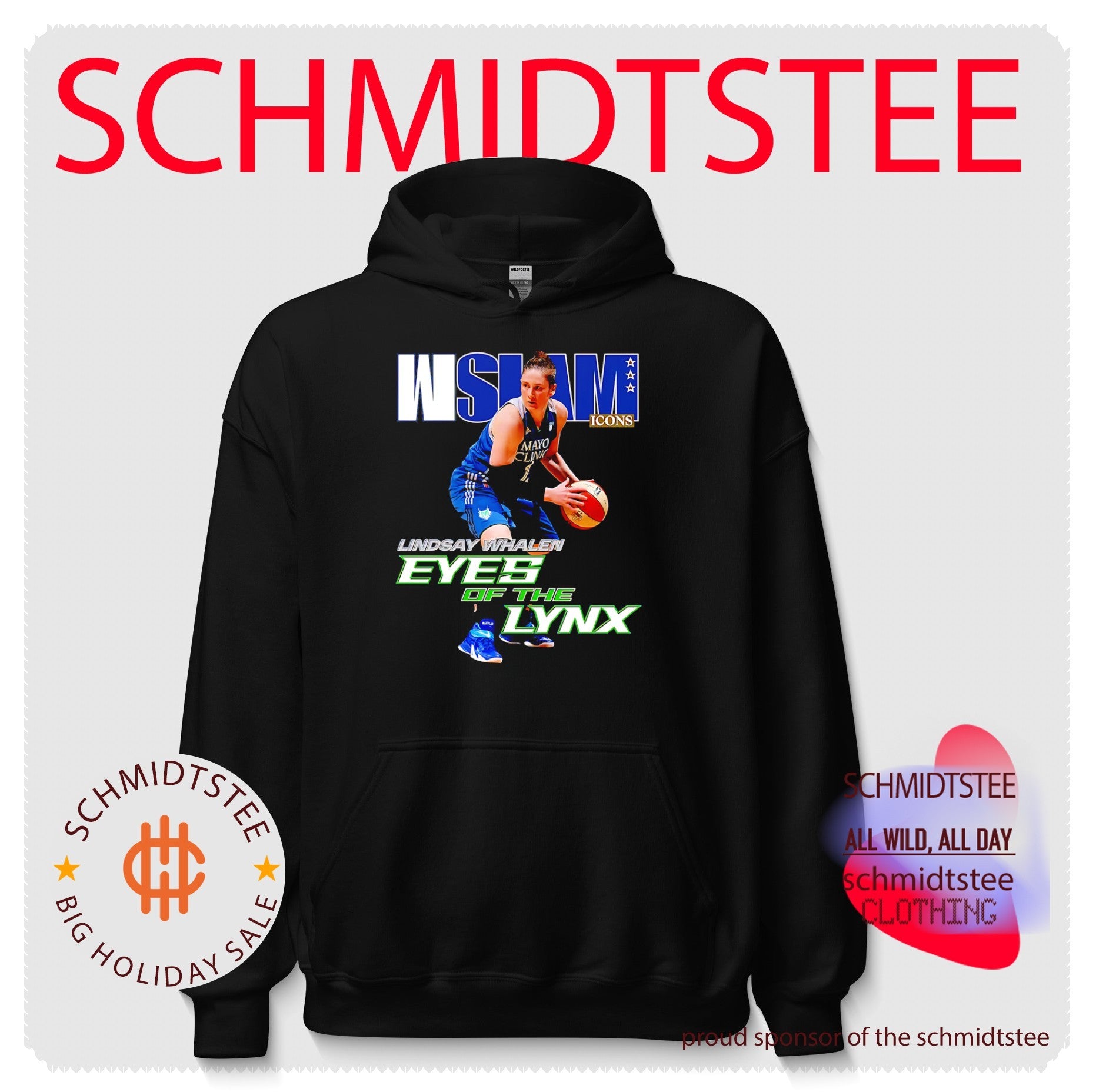 Lindsay Whalen Eyes of the Lynx Minnesota Lynx WSlam shirt