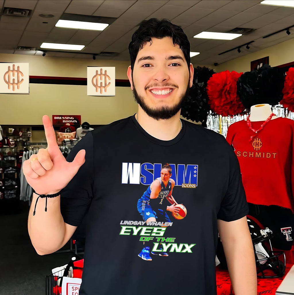 Lindsay Whalen Eyes of the Lynx Minnesota Lynx WSlam shirt